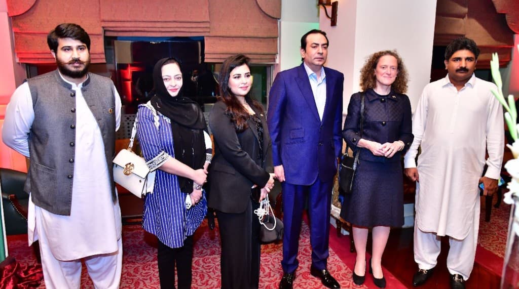 President Chaudhary Abdul Waheed with Ambassador of Canada in Islamabad, Mr. Atif Ikram Sheikh President Federation of Pakistan Chambers of Commerce & Industry with Mr. Muhammad Aun Raza Patron in Chief Mandi Bahauddin Khushab Hafizabad CCI.